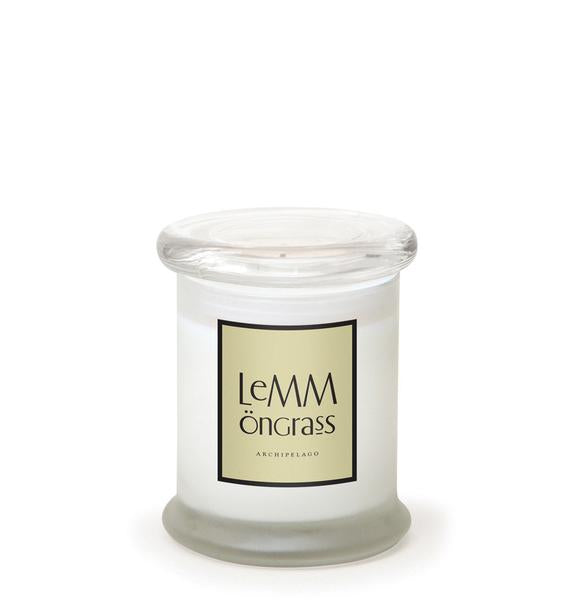 Lemmongrass Frosted Jar Candle
