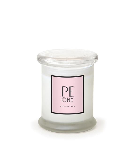 Peony Frosted Jar Candle