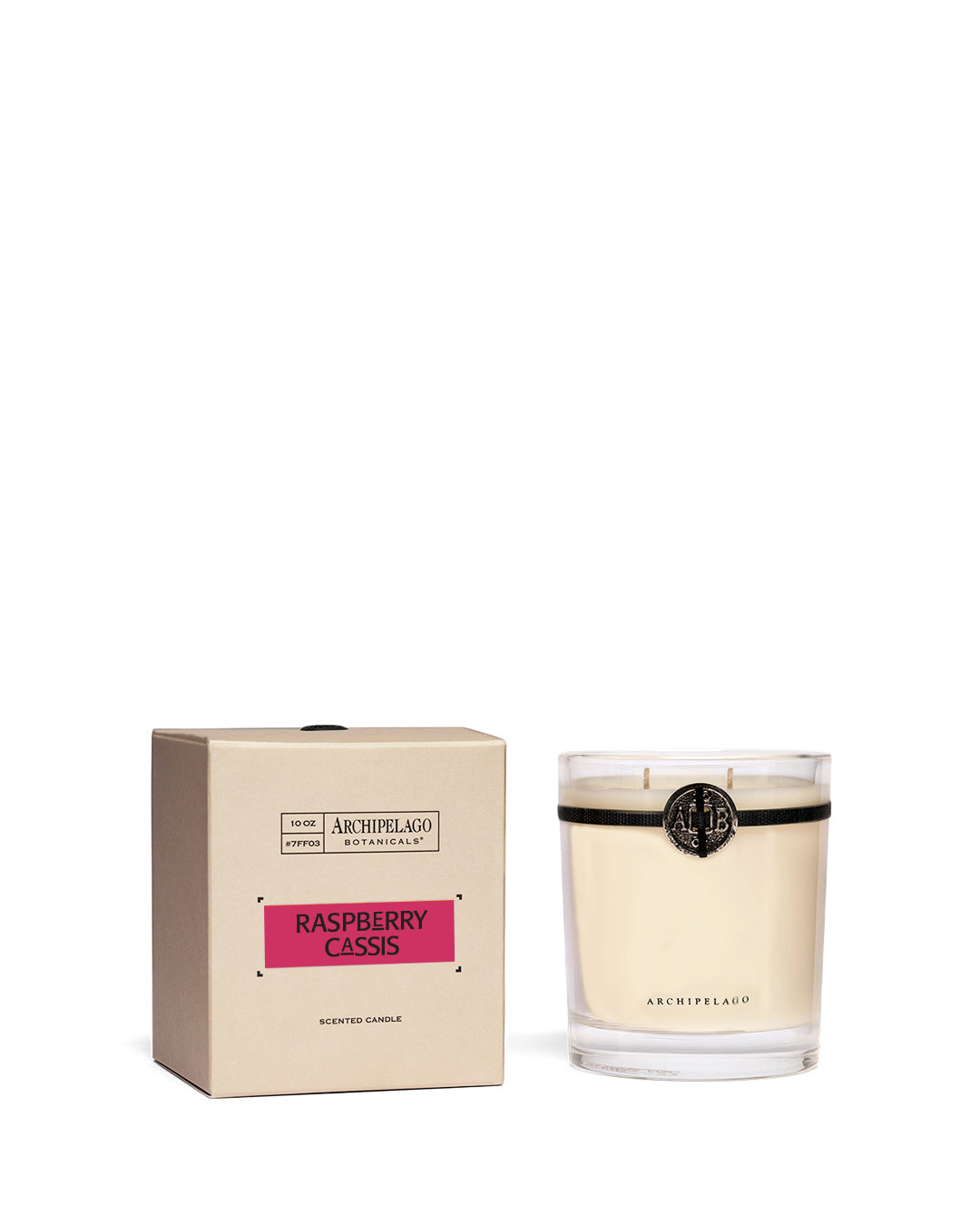 RASPBERRY CASSIS 10 OZ BOXED CANDLE