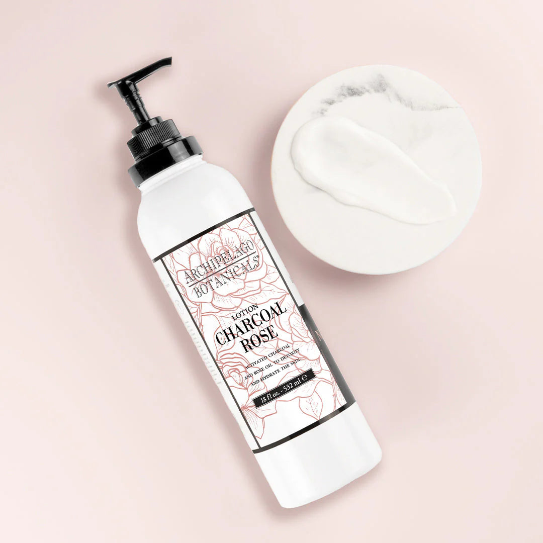 Charcoal Rose 18 oz. Body Lotion
