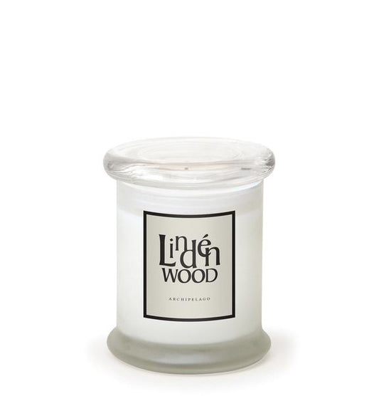 Lindenwood Frosted Jar Candle