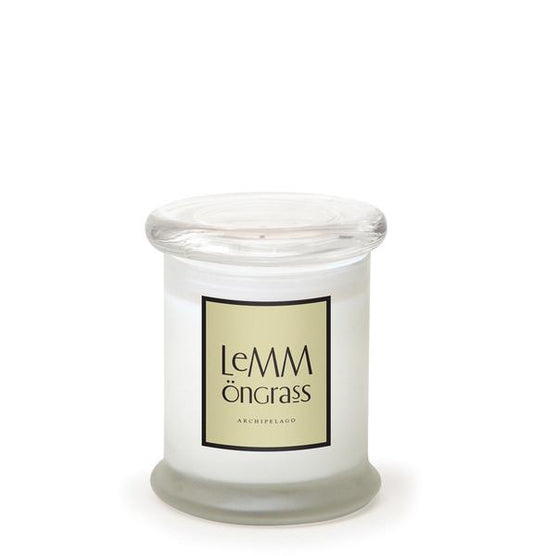 Lemmongrass Frosted Jar Candle
