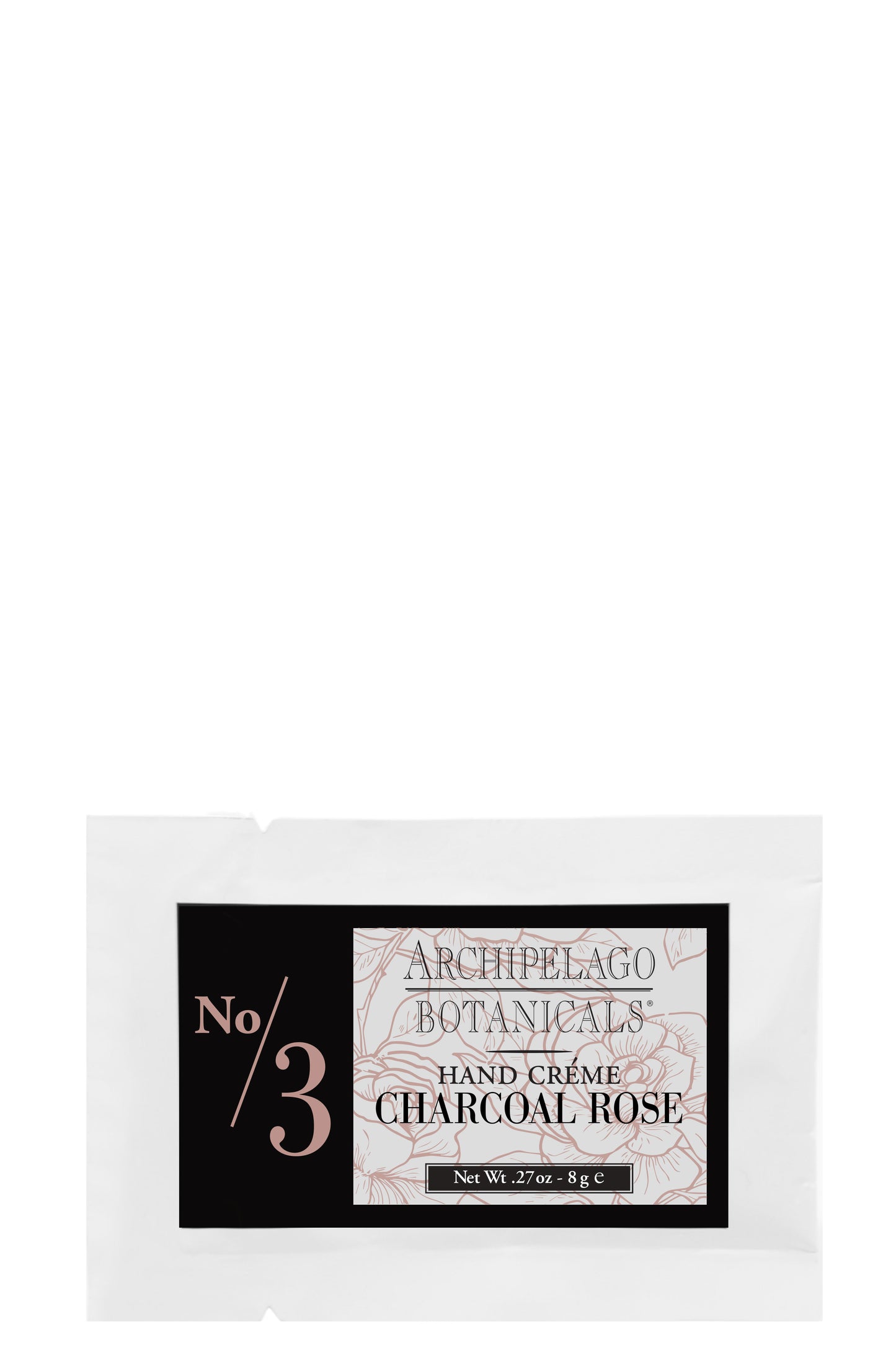 Charcoal Rose Hand Creme Samples (50 Count)