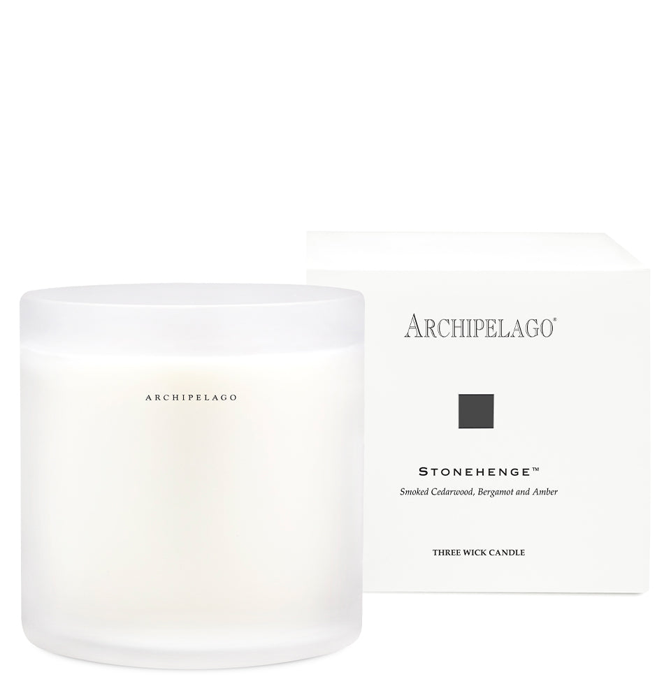 STONEHENGE XL 3-WICK CANDLE