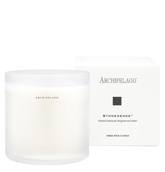 STONEHENGE XL 3-WICK CANDLE