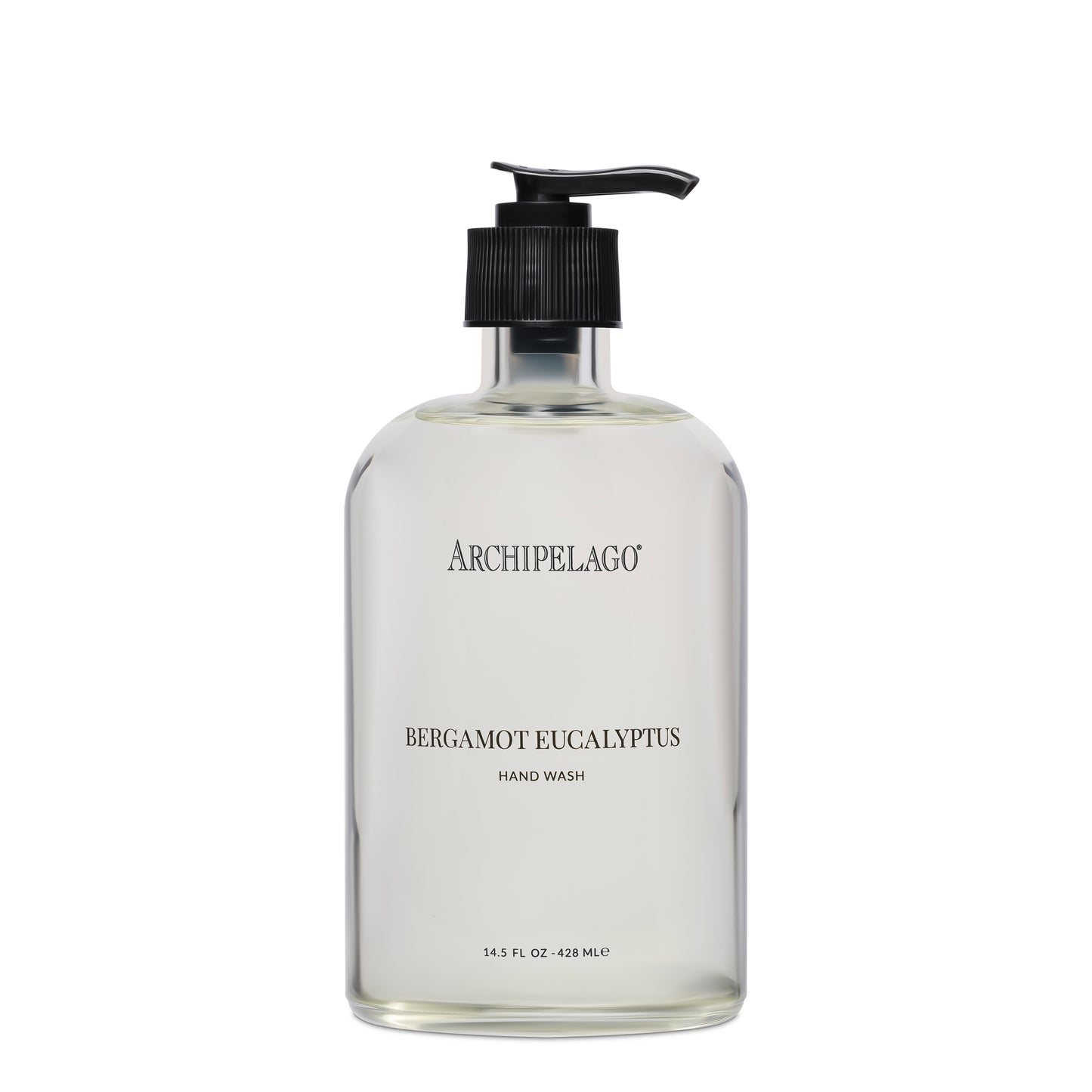 Bergamot Eucalyptus Glass Hand Wash, 14.5 oz