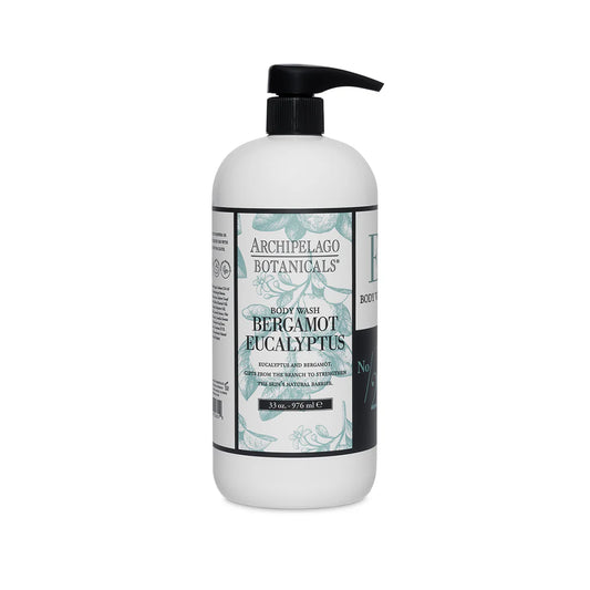 BERGAMOT EUCALYPTUS 33 OZ BODY WASH