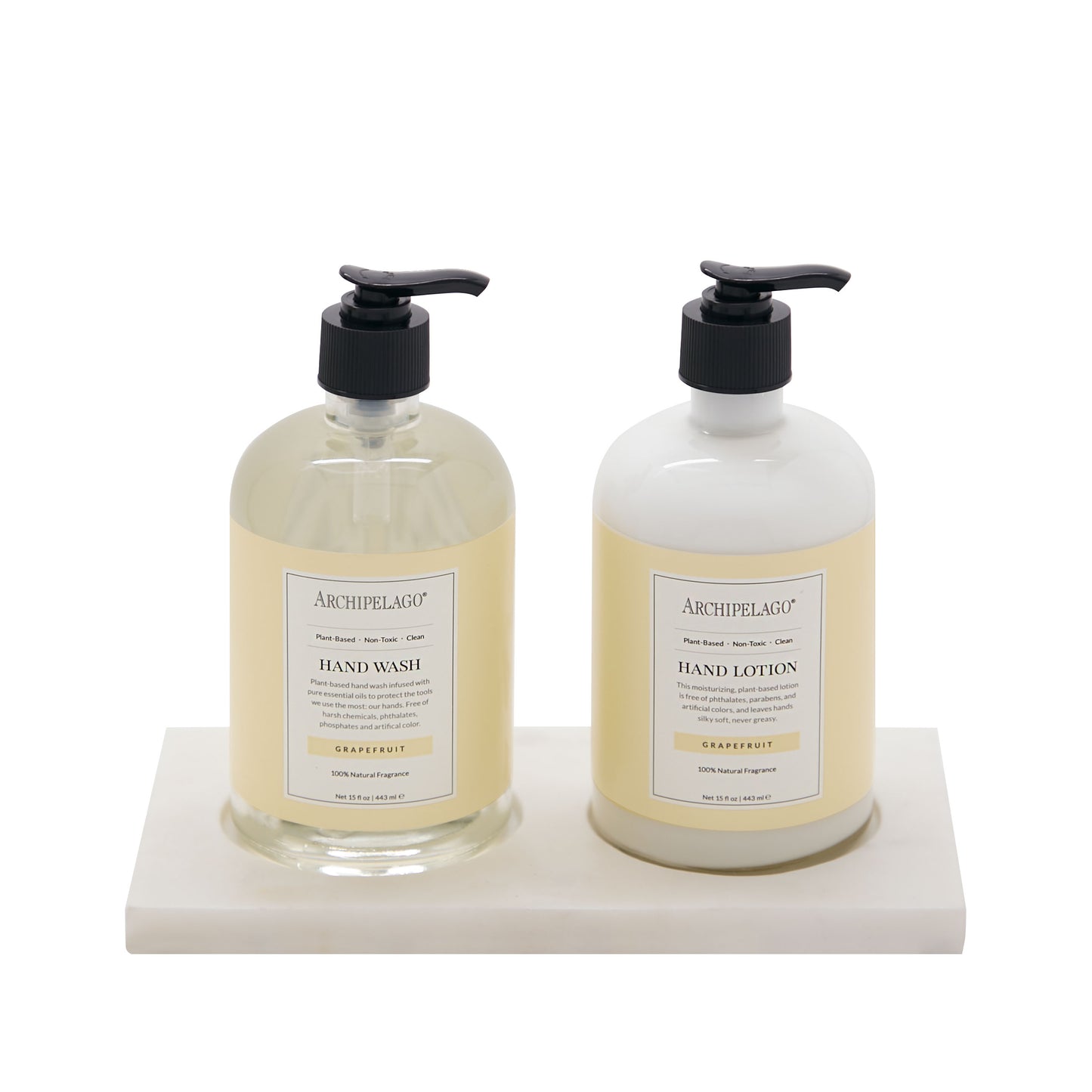 MARBLE HAND WASH & LOTION CADDY