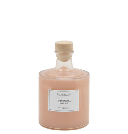 CHARCOAL ROSE BUBBLE BATH 8 OZ