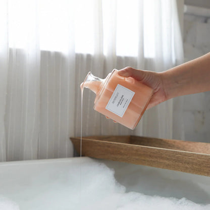 CHARCOAL ROSE BUBBLE BATH 8 OZ